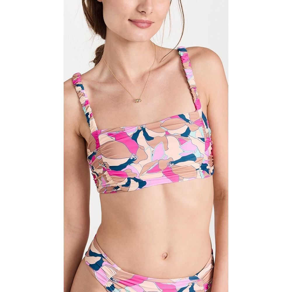 L*Space Joanna Bikini Top in Sundazed Floral Size M